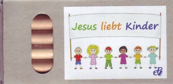 Buntstifte-Set „Jesus liebt Kinder“