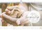 Preview: Christlicher Aufstellkalender 2027 mit Bibelversen, Naturmotiven und 12 abtrennbaren Postkarten.