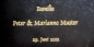 Preview: Hausbibel, Leder, hellbraun, Rotgoldschnitt