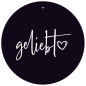 Preview: *Dekoboard „geliebt“