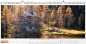 Preview: Panoramakalender XL 2027 – Hochwertiger Wandkalender mit Bibelversen, brillanten Bildern und silberner Spiralbindung.