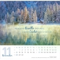 Preview: Tischkalender „Meine Zeit“ 2027 mit Bibelvers und ausdrucksstarkem Foto
