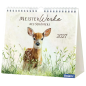 Preview: Tischkalender „MeisterWerke des Schöpfers“ 2027 mit nostalgischer Naturzeichnung und Bibelvers