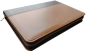 Preview: *Taschenbibel, Kunstleder, hellbraun/dunkelbraun, Goldschnitt, Reißverschluss, 13,5 x 19,5 x 2,9 cm
