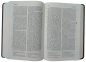 Preview: *Taschenbibel, Lederfaser, braun, 13 x 18,3 x 2,9 cm