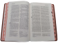 Preview: Standardbibel, Leder, hellbraun, Rotgoldschnitt, Griffregister, 15,2 x 22,5 x 3,0 cm