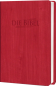 Preview: *Taschenbibel, Kunstleder, rot, 13 x 18,3 x 2,9 cm