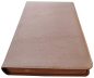 Preview: Standardbibel, Leder, hellbraun, Rotgoldschnitt, 15,2 x 22,5 x 3,0 cm