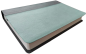 Preview: Standardbibel, Kunstleder, anthrazit/mint, 14,9 x 22,5 x 2,8 cm