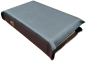 Preview: Standardbibel, Leder, schwarz, Goldschnitt mit Notizseiten, Schutzklappen, 15,7 x 23,0 x 5,5 cm