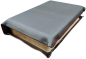 Preview: Standardbibel, Leder, schwarz, Goldschnitt mit Notizseiten, Schutzklappen, 15,7 x 23,0 x 5,5 cm