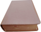 Preview: Standardbibel, Leder, hellbraun, Rotgoldschnitt mit Notizseiten, 15,7 x 23,0 x 5,5 cm