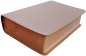 Preview: Standardbibel, Leder, hellbraun, Rotgoldschnitt mit Notizseiten, 15,7 x 23,0 x 5,5 cm