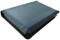 Preview: *Pocketbibel, Leder, schwarz, Goldschnitt, Schutzklappen, 10,4 x 15,7 x 2,3 cm