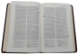 Preview: Standardbibel, Premium-Rindleder dunkelbraun, Goldschnitt, 15,5 x 22,5 x 2,8 cm