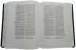 Preview: Schreibrandbibel, klein, Leinen, blau