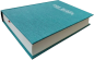 Preview: *Taschenbibel, Leinen, petrol, 13 x 18,3 x 2,9 cm