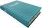 Preview: *Taschenbibel, Leinen, petrol, 13 x 18,3 x 2,9 cm