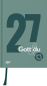 Preview: Gott&Du 2027 – Evangelistischer Buchkalender mit Bibelworten, Kurztexten, Smartcover-Einband und QR-Codes für junge Menschen.