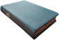 Preview: *Pocketbibel, Leder Meriva, dunkelbraun, Rotgoldschnitt, 9,5 x 14,0 x 2,3 cm