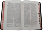 Preview: Standardbibel, Leder, dunkelbraun mit Griffregister, 14,9 x 22,5 x 2,8 cm