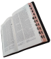 Preview: Standardbibel, Leder, dunkelbraun mit Griffregister, 14,9 x 22,5 x 2,8 cm