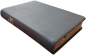 Preview: Taschenbibel, Leder, dunkelbraun, Goldschnitt, 13 x 18,3 x 2,9 cm