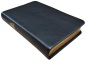 Preview: *Pocketbibel, Leder, schwarz, Goldschnitt, 9,6 x 14,2 x 2,3 cm