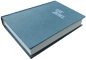 Preview: *Pocketbibel, Kunstleder, blaugrau, 9,5 x 14,0 x 2,3 cm