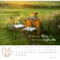 Preview: Tischkalender „Meine Zeit“ 2027 mit Bibelvers und ausdrucksstarkem Foto