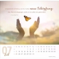 Preview: Tischkalender „Meine Zeit“ 2027 mit Bibelvers und ausdrucksstarkem Foto