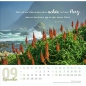Preview: Tischkalender „Meine Zeit“ 2027 mit Bibelvers und ausdrucksstarkem Foto