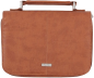 Preview: Bibelhülle / Tasche Kunstleder für kleine Schreibrandbibel, braun