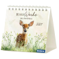 Preview: Minikalender „KunstWerke des Schöpfers“ 2027 mit nostalgischer Naturzeichnung und Bibelvers