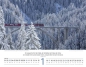 Preview: Schweizer Bildkalender mit Bergmotiven, Landschaftsaufnahmen und Bibelversen als Wandkalender im Querformat.