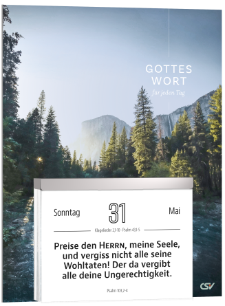 *Gottes Wort für jeden Tag 2026, GROßDRUCK