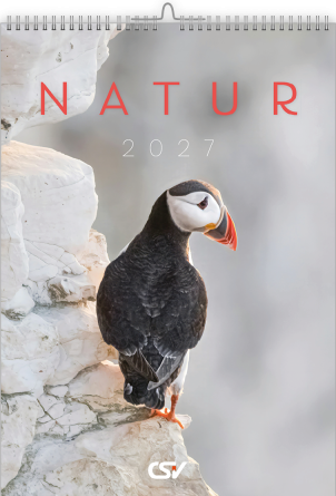 Gottes Schöpfung 2027 – Christlicher Wandkalender mit Naturfotografien, Tierbildern und Bibelworten.