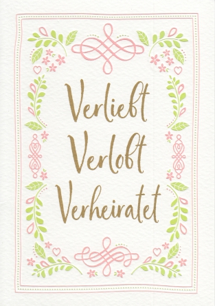 *Faltkarte „Hochzeit“ Psalm 70,5