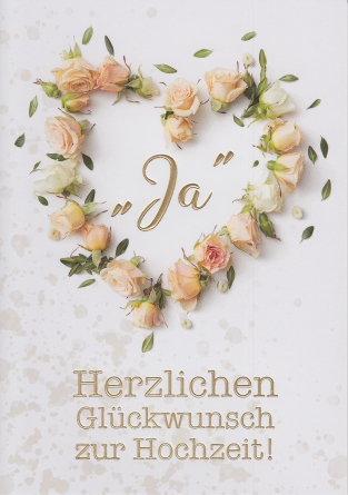 *Faltkarte „Hochzeit“ Ruth 1,16