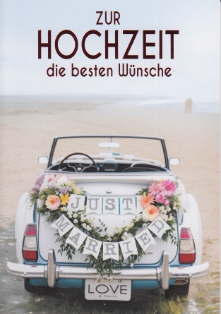 *Faltkarte „Hochzeit“ Römer 15,7