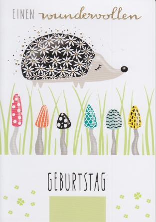 *Faltkarte „Kindergeburtstag“ Psalm 33,5