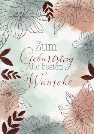 *Faltkarte „Geburtstag“ Psalm 103,2