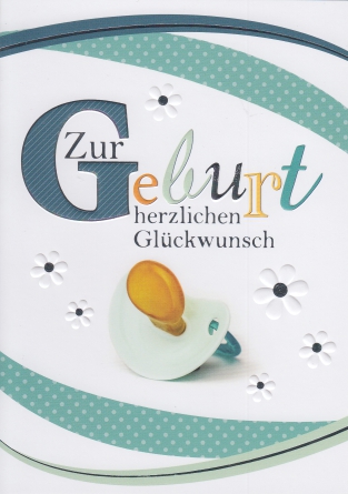 *Faltkarte „Geburt“ Psalm 91,11