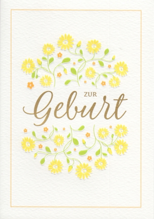 *Faltkarte „Geburt“ Psalm 16,11