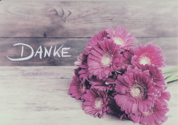 *Faltkarte „Danke“ Psalm 9,2