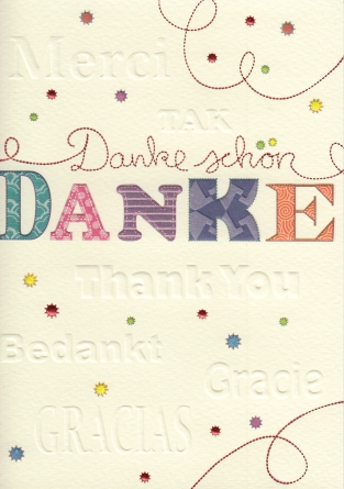 *Faltkarte „Danke“ 1. Thessalonicher 5,18
