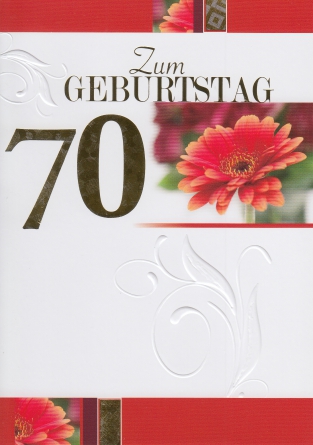 *Faltkarte „Zahlengeburtstag“ (70) Psalm 118,24