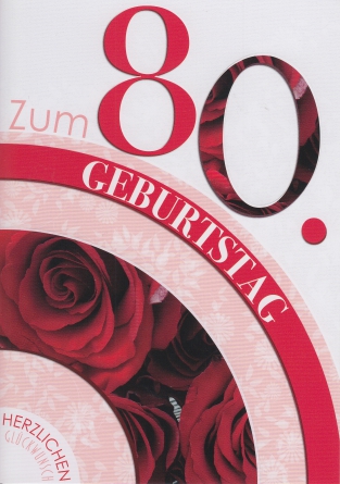 *Faltkarte „Zahlengeburtstag“ (80) Psalm 103,2