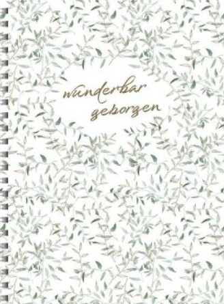 *Memoblock „Wunderbar geborgen“ – groß
