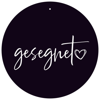*Dekoboard „gesegnet“